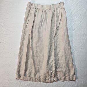Wilfred Light Tan Midi Skirt